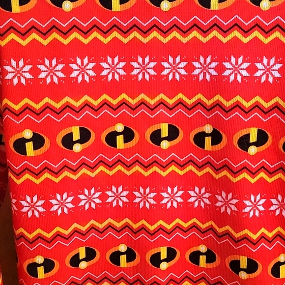 Disney Pixar Incredibles 2 Ugly Christmas Sweater Size SmallDisney Pixar Incredi - Picture 5 of 6